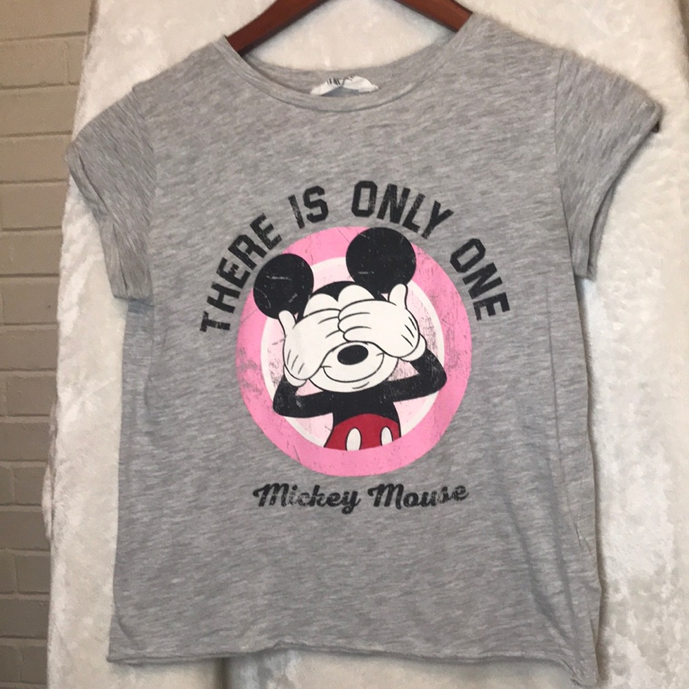 Gray Disney themed top